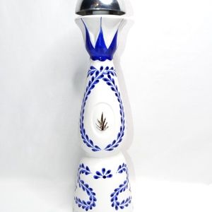 Casa Azul Tequilla Bottle Decanter (empty) Use as Oil Dispenser Tik Tok Trend